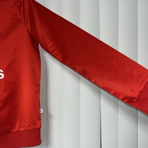 Adidas Red Crew Sweatshirt - Kid - Small - Picture 3 of 5